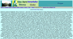 Desktop Screenshot of informacje.ciche.pl